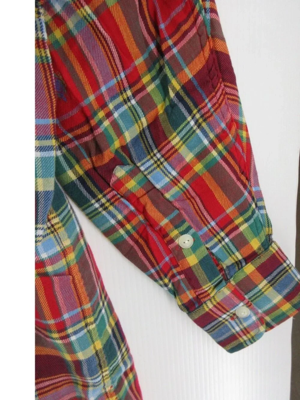 Polo Ralph Lauren Shirt 3XB Button Up Flannel Southwestern Tartan Lined